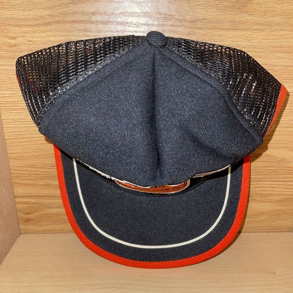 Vintage Harley Davidson Museum Snapback Trucker Hat 3 Three Stripes USA York PA - Picture 6 of 12